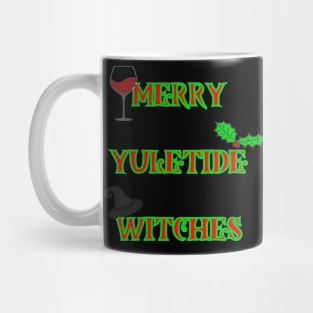 Merry Yuletide Witches, Christmas sweater style Mug